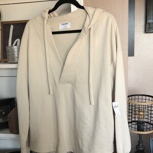 Old Navy Cream Pullover Hoodie